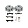 Power Stop 93-98 Jeep Grand Cherokee Rear Autospecialty Brake Kit PowerStop