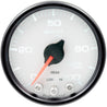 Autometer Spek-Pro Gauge Boost 2 1/16in 100psi Stepper Motor W/Peak & Warn Wht/Blk AutoMeter