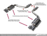 AWE Tuning Panamera 2/4 Touring Edition Exhaust (2014+) - w/Chrome Silver Tips AWE Tuning