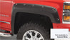 Bushwacker 16-18 Chevy Silverado 1500 Fleetside Pocket Style Flares 4pc - Summit White Bushwacker