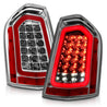 ANZO 11-14 Chrysler 300 LED Taillights Chrome w/ Sequential ANZO