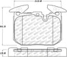 Stoptech 12-18 BMW 228i/230i/320i/238i Street Select Brake Pads With Hardware- Front Stoptech