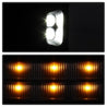 xTune Chevy Silverado 14-16 Heated Smoke LED Signal Telescoping Mirrors MIR-CSIL14S-G2-PWH-SM-SET SPYDER