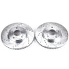 Power Stop 14-15 Acura ILX Front Evolution Drilled & Slotted Rotors - Pair PowerStop