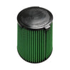 Green Filter 15-19 Ford Mustang Shelby 5.2L V8 Round Filter freeshipping - Speedzone Performance LLC