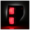 Spyder 09-14 Ford F150 V2 Light Bar LED Tail Lights - Red Clear (ALT-YD-FF15009V2-LBLED-RC) SPYDER