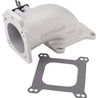 Edelbrock Low Profile Intake Elbow 90mm Throttle Body to Square-Bore Flange As-Cast Finish Edelbrock