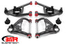 BMR 64-72 A-Body Upper And Lower A-Arm Kit - Black Hammertone BMR Suspension