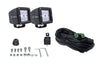 Hella HVF Cube 4 LED Off Road Kit - 3.1in 12W Spot Beam Hella