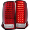 ANZO 2002-2006 Cadillac Escalade LED Taillights Red/Clear ANZO