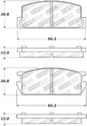 StopTech Performance Brake Pads Stoptech