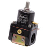 Edelbrock Fuel Pressure Regulator Carbureted 180 GPH 5-10 PSI -10 In/Out -6 Return Black Edelbrock