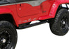 Rampage 1987-1995 Jeep Wrangler(YJ) 3 Inch Round Nerf Bar - Black Rampage