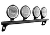 N-Fab Light Bar 99-02 Chevy Tahoe/Suburban 00-05 1500/2500/3500 - Gloss Black - Light Tabs N-Fab