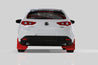 Rally Armor 19-22 Mazda3 GT Sport Hatch Red UR Mud Flap w/ White Logo Rally Armor
