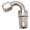 Russell Performance -12 AN Endura 120 Degree Full Flow Swivel Hose End (With 1-1/8in Radius) Russell