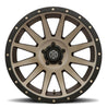 ICON Compression 20x10 6x5.5 -19mm 4.75in BS 106.10mm Bore Bronze Wheel ICON