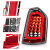 ANZO 11-14 Chrysler 300 LED Taillights Chrome w/ Sequential ANZO