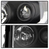 Spyder Ford Expedition 07-13 Projector Headlights Light Tube DRL Blk PRO-YD-FE07-LTDRL-BK SPYDER