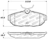 StopTech Street Select Brake Pads - Front/Rear Stoptech