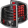 ANZO 1995-2005 Chevrolet S-10 LED Taillights Black ANZO