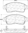 StopTech Street Brake Pads - Rear Stoptech