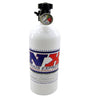 Nitrous Express 15lb Bottle w/Lightning 500 Valve (6.89 Dia x 26.69 Tall) w/Gauge Nitrous Express