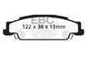 EBC 05-08 Pontiac Grand Prix 5.3 Ultimax2 Rear Brake Pads EBC