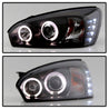 Spyder Chevy Malibu 04-07 Projector Headlights LED Halo LED Black High H1 Low H1 PRO-YD-CM04-HL-BK SPYDER