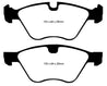 EBC 09+ BMW Z4 3.0 (E89) Ultimax2 Front Brake Pads EBC