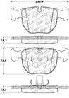 StopTech Street Touring 00-04 BMW M5 E39 / 00-06 X5 Front Brake Pads Stoptech