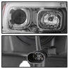 Spyder 99-04 Jeep Grand Cherokee Projector Headlights - Light Bar DRL LED - Chrome SPYDER