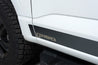 Putco 2021 Ford F-150 Super 6.5ft Short Box Ford Licensed Blk Platinum Rocker Panels (4.25in 12pc) Putco