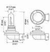 Hella H9 12V 65W PGJ19-5 HP 2.0 Halogen Bulbs Hella