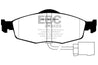 EBC 95-00 Ford Contour 2.0 Yellowstuff Front Brake Pads EBC