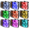 Oracle 07-13 Chevrolet Silverado SMD HL - Round Style - ColorSHIFT w/ Simple Controller ORACLE Lighting