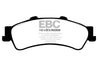 EBC 01-05 Cadillac Deville 4.6 HD Yellowstuff Rear Brake Pads EBC