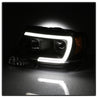 Spyder 99-04 Jeep Grand Cherokee Projector Headlights - Light Bar DRL LED - Black SPYDER