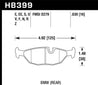 Hawk 84-4/91 BMW 325 (E30) HPS 5.0 Street Brake Pads - Rear Hawk Performance