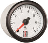 Autometer Stack 52mm 0-7 Bar M10 Male Pro Stepper Motor Oil Pressure Gauge - White AutoMeter