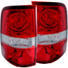ANZO 2004-2008 Ford F-150 Taillights Red/Clear - LED Style ANZO