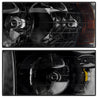 Xtune Dodge Ram 1500 02-05 Amber Crystal Headlights HD-JH-DR02-AM-BSM SPYDER
