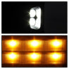 xTune Chevy Silverado 14-16 Heated Amber LED Signal Telescoping Mirrors MIR-CSIL14S-G2-PWH-AM-SET SPYDER