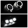 Spyder Chevy Cobalt 05-10 Projector Headlights LED Halo LED Blk Smke PRO-YD-CCOB05-HL-BSM SPYDER