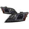 Spyder 08-15 Audi TT (HID Model Only) Projector Headlights - Sequential Signal - Black SPYDER