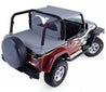 Rampage 1987-1991 Jeep Wrangler(YJ) Cab Soft Top And Tonneau Cover - Black Denim Rampage