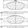 StopTech Performance Brake Pads Stoptech