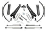 Fabtech 08-16 Ford F250/350 4WD 8in Rad Arm Sys w/Coils & Rr Lf Sprngs & Dlss Shks Fabtech