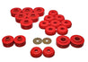 Energy Suspension 80-96 Ford Bronco 4WD Red Body Mount Set Energy Suspension