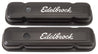 Edelbrock Valve Cover Signature Series Pontiac 1962-1979 301-455 CI V8 Low Black Edelbrock